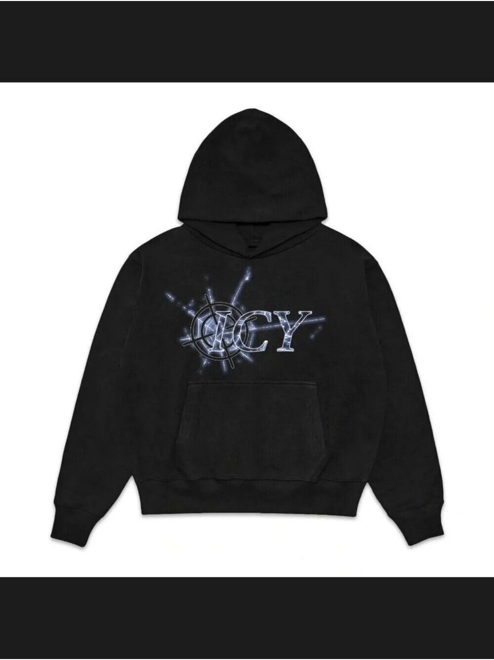 ICY ECLIPSE JUMBO FLEECE HOODIE - MSRP $75